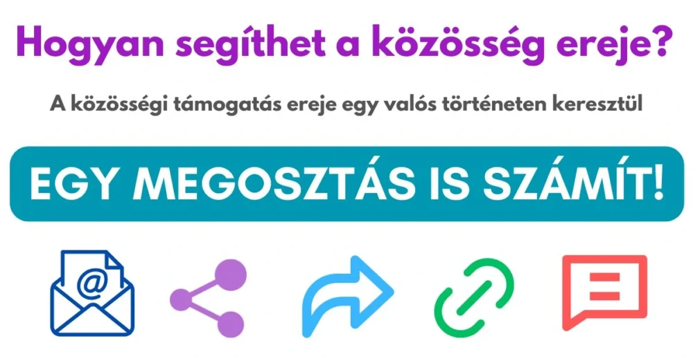 A közösség ereje - egy megosztás is számít!